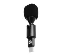 Puluz, Microfono Lavalier USB-C Omnidirezionale Filtro Anti-pop Pieghevole, Nero