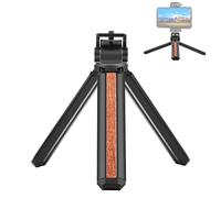PULUZ Mini Desktop Tavolo Treppiede Maniglia Selfie Stick Telefono Supporto Telefono Cavalletto Vlog Kit per con Testa Treppiede, Mano Desktop Camera Treppiede Stand Tavolo