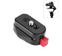 PULUZ Mini Monitor Magic Arm Piastra a sgancio rapido (nero)