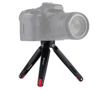 PULUZ Mini treppiede da tavolo in metallo tascabile con vite adattatore da 1/4 d