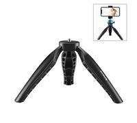 PULUZ Mini treppiede supporto per fotocamera da tavolo, supporto per treppiede per GoPro iPhone/telefoni cellulari, webcam proiettore compatto DSLR - tavolo treppiede per fotocamera da tavolo