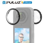 PULUZ per Insta360 X4 rotazione protezione dell'obiettivo in vetro ottico copertura protettiva accessori custodia per lenti