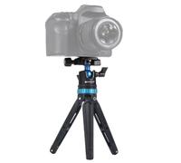 PULUZ Pocket Mini Supporto per treppiede da tavolo in metallo regolabile con tes