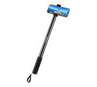 PULUZ Selfie Stick Metallo 2m per Insta360 One RS/X2/X3/X4 Nero