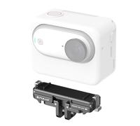 PULUZ Supporto a sgancio rapido per Insta360 GO 3S, supporto di espansione Insta 360 GO3 Supporto magnetico per fotocamera Base pieghevole e adattatore filettato da 1/4 staffa fissa