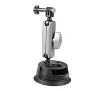 PULUZ Supporto a ventosa per fotocamera, rotazione a 360°, portatile, per parabrezza/finestrino, compatibile con GoPro Phone Osmo Action Osmo Action 3 e altre action cam