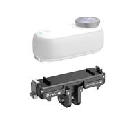 PULUZ Supporto magnetico pieghevole a sgancio rapido per Insta360 GO 3 GO 3S, con foro da 1/4" e adattatore per fotocamera, per supporto, treppiedi, supporti e altri accessori per action camera per