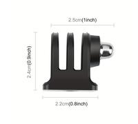 PULUZ Supporto Per Treppiede Per Fotocamera Adattatore Base Invisibile