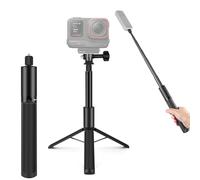 PULUZ Treppiede per selfie per action camera, 122 cm, con vite da 0,25 pollici e adattatore