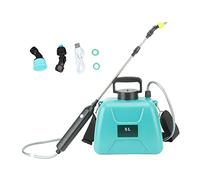 Pulverisateur de Jardin, Rechargeable électrique Portable Pulverisateur avec Poignée pour le Lavage de Voiture Jardin (Green)