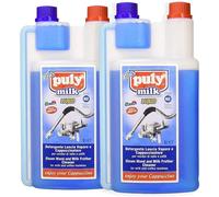 PULY | DETERGENTE PER CAPPUCCINATORI E MONTALATTE | 2 LITRI | 2 PEZZI DA 1 LITRO