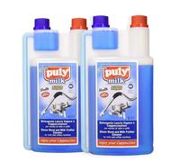 Puly Milk - Detergente Liquido Per Pulizia Cappuccinatore e Montalatte (2 Confez