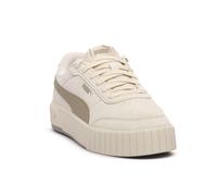 PUMA Sneakers da donna Carina Mia Suede, Alpine Snow Ice Coffee White Beige, 40 EU