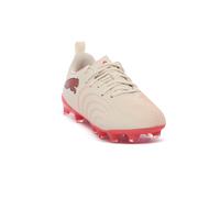 Puma Future 9 Play FG/AG JR Scarpe da Calcio, SUGARED Almond White-Ultra Red Black, 38 EU
