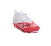 Puma Ultra 7 Play FG/AG JR Scarpe da Calcio, Black-Intense Mint, 3.5 UK