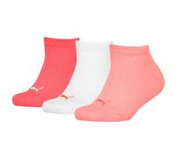 PUMA 194010001 Calzini da Sneaker, Rosa Combo, 39-42 (Pacco da 3) Unisex-Bambini