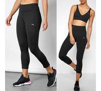 PUMA 3/4 Stretto Donna Sport Legging Altoalta Bund Pantaloni da Corsa Fitness