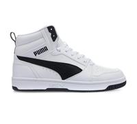 PUMA Rebound V6, Scarpe da ginnastica Unisex - Adulto, White Black, 44 EU