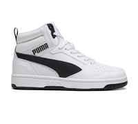 PUMA Rebound V6 Mid Jr, Scarpe da ginnastica Unisex - Bambini e ragazzi, Puma White Puma Black, 37 EU