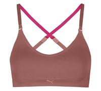 PUMA 3D Knit Sport Triangle Top Corto, Rosa Polvere, S Donna