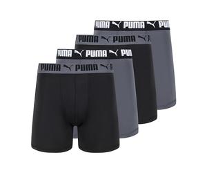 Puma 4 Pack Active Stretch Boxer Briefs Boxer Corti Uomo (Pacco da 4)