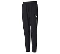 Puma 4063697514348 teamLIGA Training Pants PRO Jr Pantaloni Unisex Bambini, 140, Puma Black/Puma White