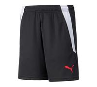 Puma 4063699092080 teamLIGA Training Shorts 2 Jr Open Pockets Pantaloncini Bambino, 116, Puma Black/Sunblaze