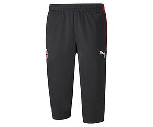 Puma 4063699104882 ACM Training 34 Pants w Tasche con Zip Pantaloni Uomo, M, Puma Black/Tango Red