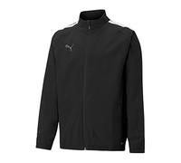 Puma 4063699251425 teamLIGA Sideline Jkt Jr Maglione, 176, Puma Black/Puma White