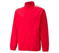 Puma 4063699251968 teamLIGA Sideline Jacket Maglione, XL, Puma Red/Puma White