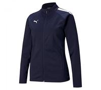 Puma 4063699451849 teamLIGA Training Jacket W Maglione, L, Peacoat/Puma White