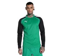 Puma 4063699452129 teamLIGA Training Sweat Maglione, S, Pepper Green/Puma Black