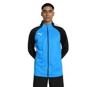 Puma 4063699456080 teamLIGA Training Jacket Maglione, L, Electric Blue Lemonade/Puma Black