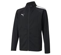 Puma 4063699456240 teamLIGA Training Jacket Jr Maglione, 176, Puma Black/Puma White
