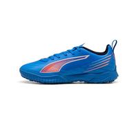 PUMA 6 Play TT Jr, Scarpe da Calcio, Ultra Blue White Glowing Red, 35.5 EU