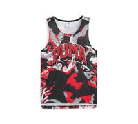PUMA 630820 Rival Rage AOP Mesh Tank B Canotta RAGAZZO DA BASKET