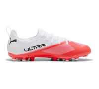 Puma 7 Match MG JR Scarpe da Calcio, Ultra Rosso, Nero e Bianco, Misura 36