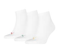 PUMA 701230337 Calzini alla Caviglia, White Combo, 43-46 (Pacco da 3) Unisex-Adulto