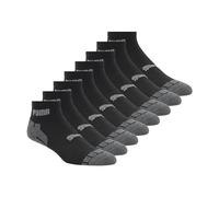 PUMA 8 Pack Low Cut Socks Calzini Sportivi, Carbone, 9-13 Uomo