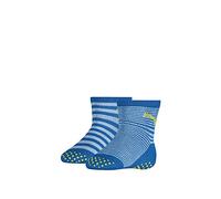 PUMA ABS Baby Socks (2 Pack) Calzini, Blue Green Combo, 15/18 IT (Pacco da 2) Unisex-Bimbi