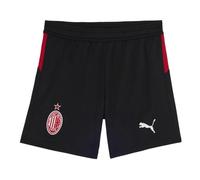 Puma AC Milan 25/26 Home Jr - pantaloni calcio - ragazzo 164 Red/Black junior Recycled Polyester,Re:fibre