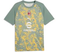 Puma Ac Milan 25/26 Pre Match Short Sleeve T-shirt Verde 2XL Uomo