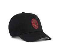 PUMA AC Milan Essentials Cap Youth, Accessori, Nero/Rosso, OSFA OSFA