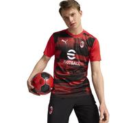 Puma Ac Milan 24/25 Pre Match Short Sleeve T-shirt Rosso M Uomo,Donna