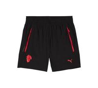 PUMA AC Milan Pumatech - Pantaloncini in tessuto rilassato, taglia S, da uomo