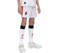 Puma AC Milan Replica 25/26 Jr - pantaloni calcio - ragazzo 140 White/Red junior Re:fibre