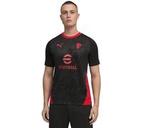 PUMA Maglia da Allenamento AC Milan da Uomo M, Black for all Time Red