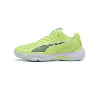 PUMA Accelerate Jr 4, Scarpe da Pallamano, Fizzy Light Green Terrain White, 38.5 EU