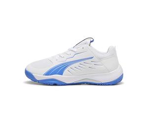 PUMA Accelerate Jr, Handball Shoe, White-Bluemazing, 33 EU