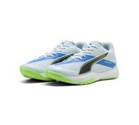 Puma Accelerate PRO 5 - Scarpe da Ginnastica Unisex per Interni, Colore Verde e Bianco Acqua, 44